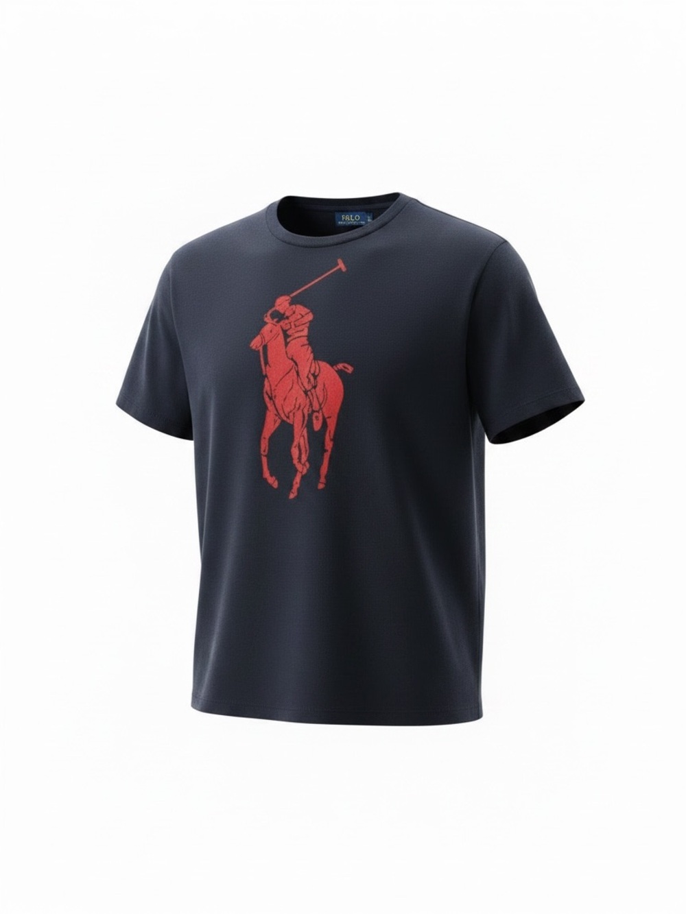 Polo by Ralph Lauren Navy Tee with Big Red Polo Player